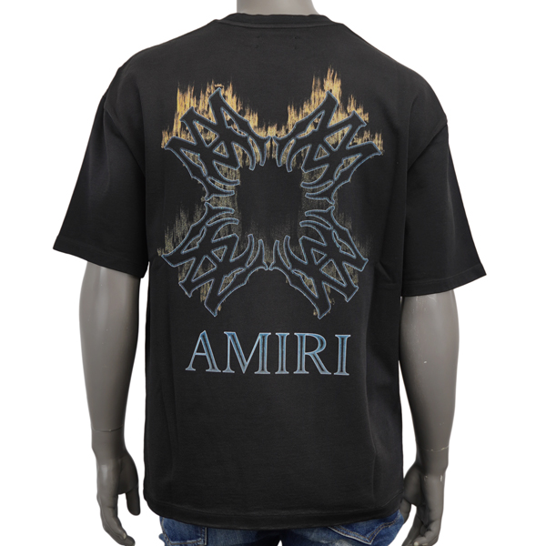 AMIRI MA quad ポロシャツ 正規品 AMIRI Ma Core ポロシャツ | ブラック | FARFETCH JP