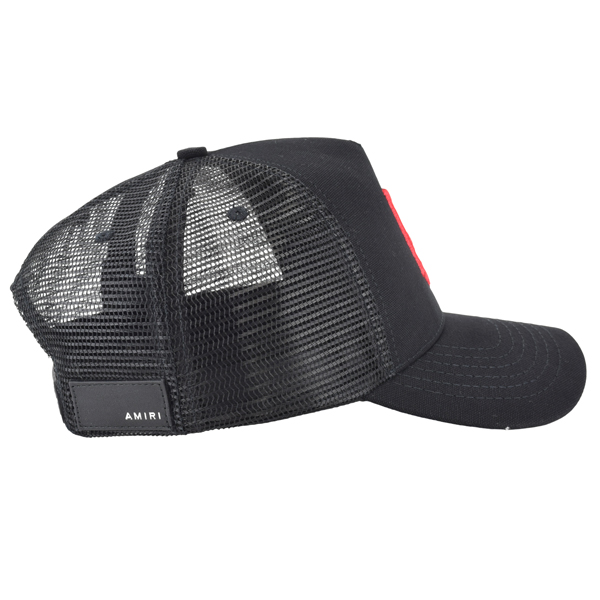 AMIRI（アミリ） MA LOGO TRUCKER HAT/刺繍ロゴ メッシュ キャップ