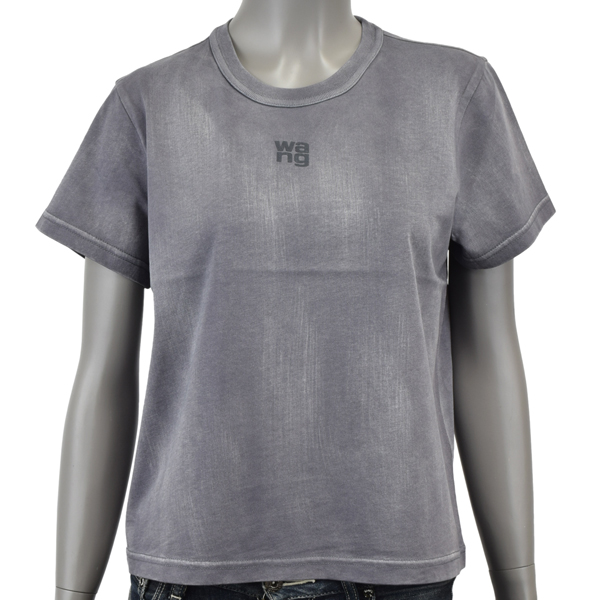 Alexander Wang 関税込 シュランケン パフ ロゴ Tシャツ 新カラー入荷/関税込【alexanderwang】シュランケン ロゴTシャツ