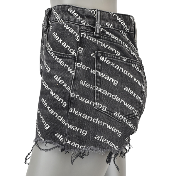 alexanderwang（アレキサンダー・ワン） BITE DENIM SHORTS/総柄