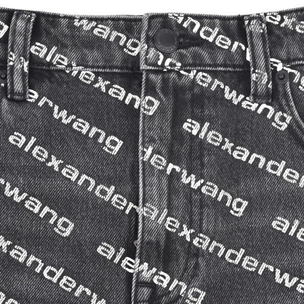 alexanderwang（アレキサンダー・ワン） BITE DENIM SHORTS/総柄