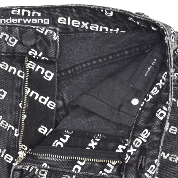 alexanderwang（アレキサンダー・ワン） BITE DENIM SHORTS/総柄