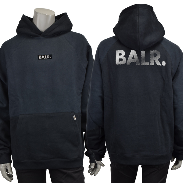 BALR. ボーラー CARTER LOOSE DOUBLE ARROW HOODIE/バイカラー