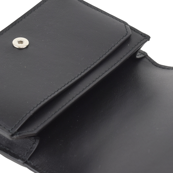 【人気アイテム】ボッテガヴェネタ　名刺入れ　イントレチャート　黒 BOTTEGA VENETA イントレチャート 名刺入れカードケース ブラック