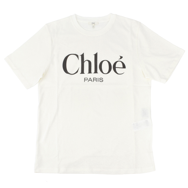 ［大人気！］Chloe Tシャツ CH25SJH20191101 楽天市場】Chloe クロエ BIG LOGO T-SHIRT/ビッグロゴTシャツ