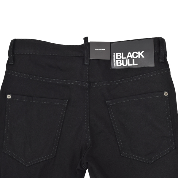DSQUARED2 ディースクエアード BLACK BULL SKATER JEAN