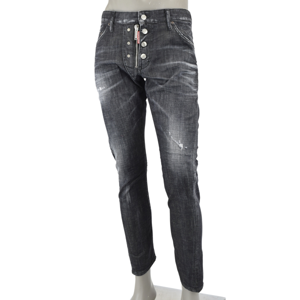 DSQUARED2（ディースクエアード） EASY BLACK WASH SEXY TWIST JEAN
