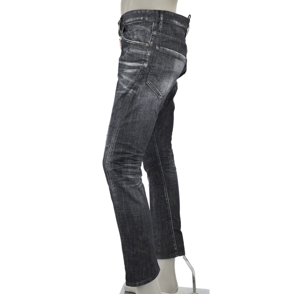 DSQUARED2（ディースクエアード） EASY BLACK WASH SEXY TWIST JEAN