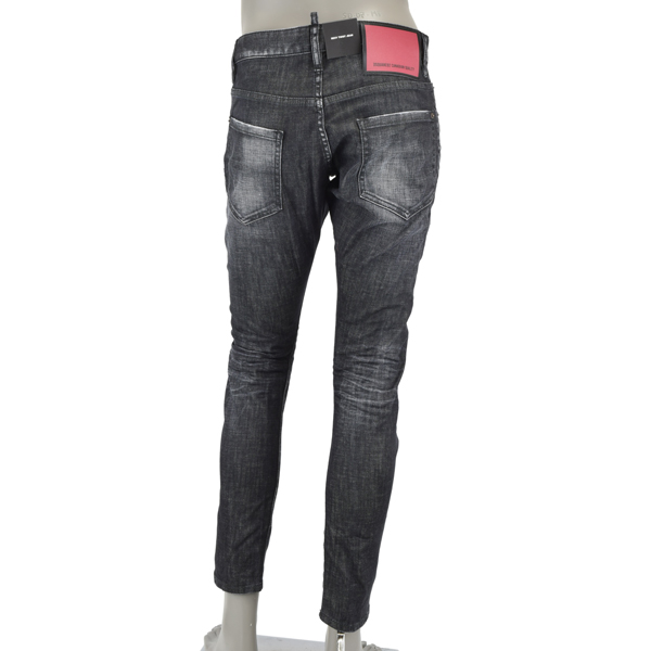 DSQUARED2（ディースクエアード） EASY BLACK WASH SEXY TWIST JEAN