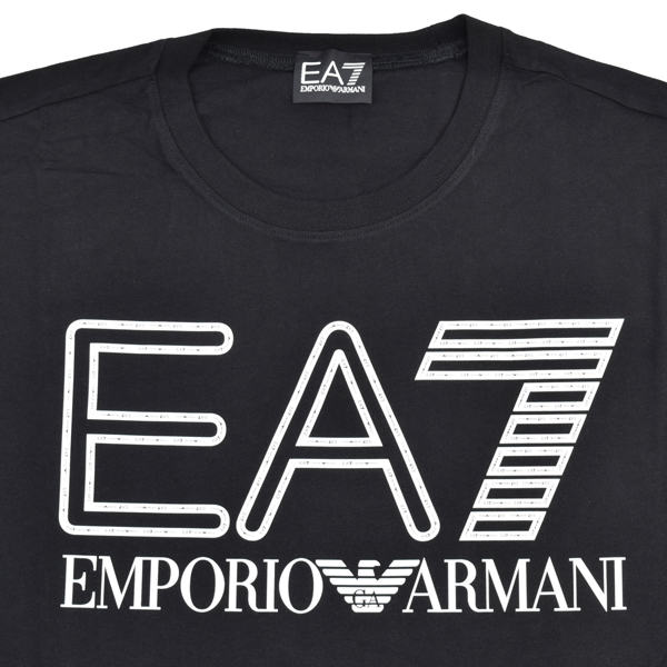 EA7 EMPORIO ARMANI エンポリオ・アルマーニ Logo Series 長袖Tシャツ /ビッグ ロゴ ロンT/MEN 6RPT04 PJFFZ 1200｜mondorobe｜06