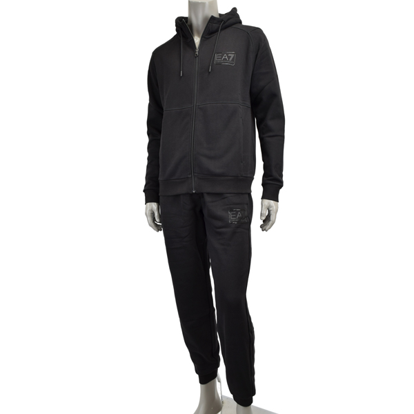 EA7 EMPORIO ARMANI イーエーセブン エンポリオ・アルマーニBOX LOGO TRACKSUIT/セットアップ 上下セット/メンズ6RPV68 PJ07Z 1200 :EA7 PV68 200:MONDOROBE