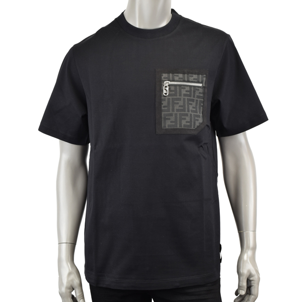 フェンディ FENDI FENDI 半袖Tシャツ FS7254 ALCA ロゴ刺繍