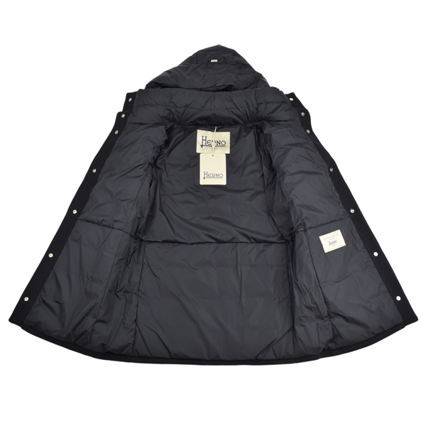 HERNO（ヘルノ） Aライン ウール切り替えダウンコート/ダウン
