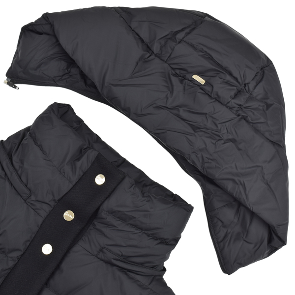 HERNO（ヘルノ） Aライン ウール切り替えダウンコート/ダウン