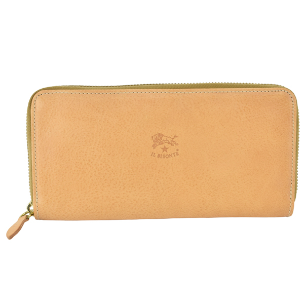 IL BISONTE 長財布 AMETISTA SZW046 PV0005 IL BISONTE イルビゾンテ ラウンドファスナー長財布 SZW046
