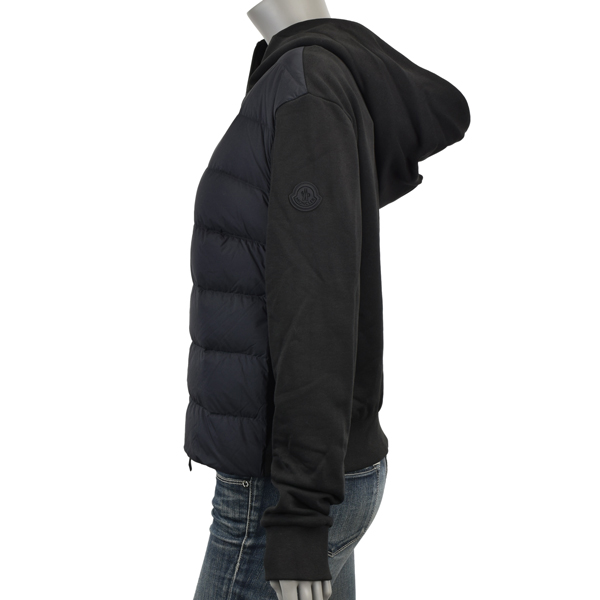 (モンクレール) MONCLER ダウンジャケット 8G00020 809KZ MONCLER モンクレール ZIP UP CARDIGAN/ロゴプリント ダウン