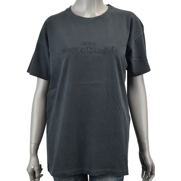 Maison Margiela（メゾンマルジェラ） WASHDE EMBROIDERDE LOGO T