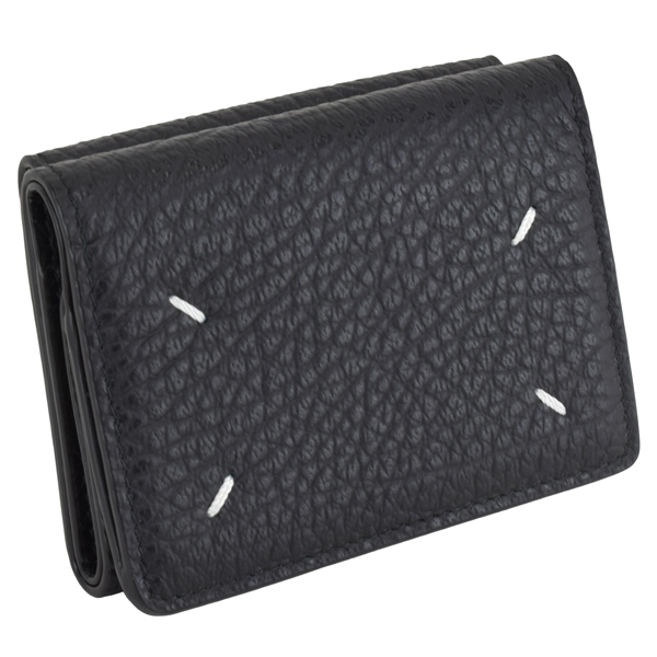 【ひろと】Maison Margiela 三つ折り財布 黒 メゾン マルジェラ Maison Margiela 財布 レディース メンズ ブランド