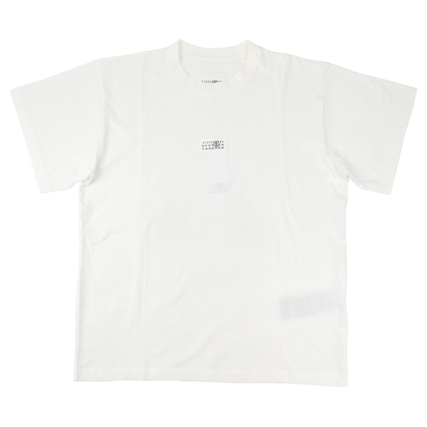 MM6 Maison Margiela エムエムシックス T-shirt with numeric logo 