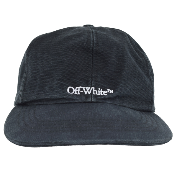 OFF WHITE オフホワイト 【訳アリ】BOOKISH OW BASEBALL CAP/ベース