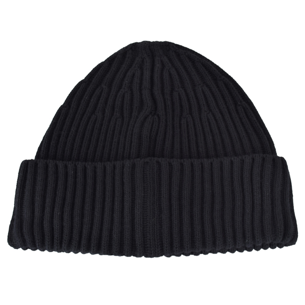 ストーンアイランド　ニット帽 コンパスロゴ付き STONE ISLAND（ストーン アイランド） LOGO PATCH BEANIE コンパスロゴ