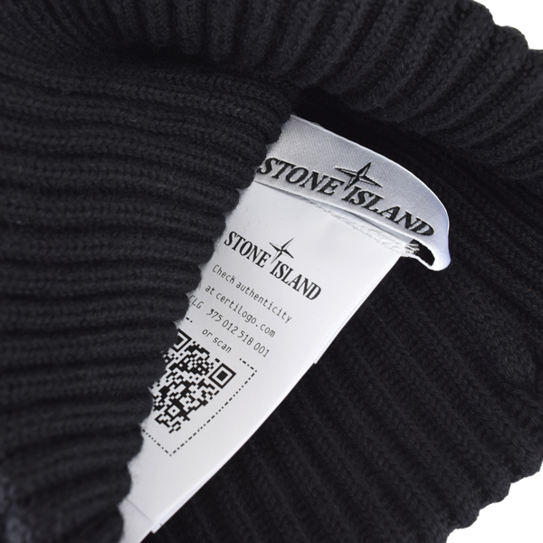 STONE ISLAND（ストーン アイランド） LOGO PATCH BEANIE コンパスロゴ