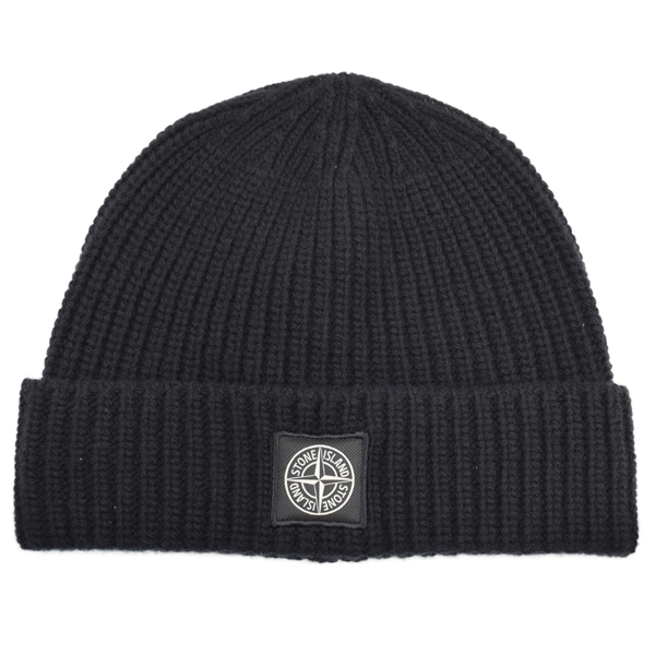 STONE ISLAND ストーンアイランドLOGO PATCH BEANIE/ニットキャップ/メンズ7915N10B5  A0029