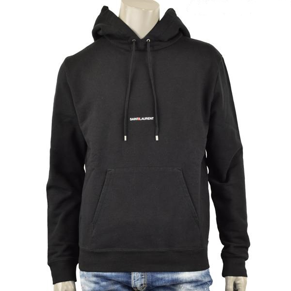 SAINT LAURENT サンローラン MINI LOGO HOODIE/シグニチャー クロップ