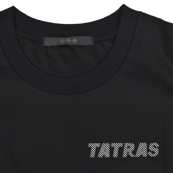 【美品】タトラス SABA ラバープリント Tシャツ カットソー 01 ブラック TATRAS タトラス SABA ラバープリント Tシャツ/LTAT24S8638-M