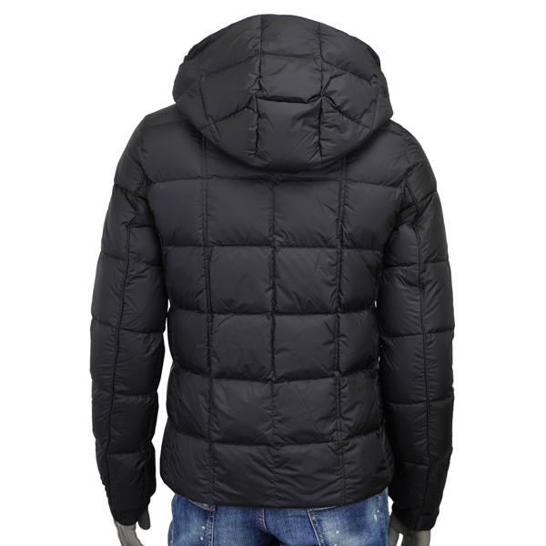 TATRAS GESSO タトラス ダウンベスト ブラック サイズ1 TATRAS（タトラス） GESSO ジェッソ ブロックキルト ダウンジャケット