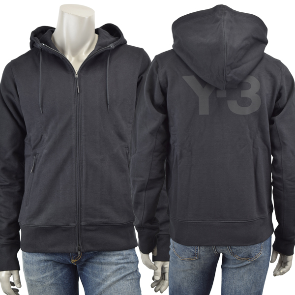 Y-3 ワイスリー CLASSIC BACK LOGO FULL-ZIP HOODIE/パーカー