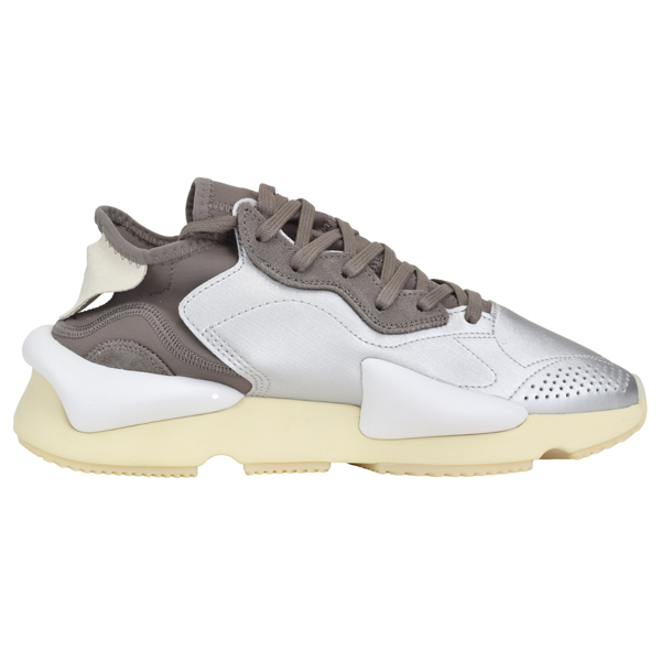 Y-3 ワイスリー KAIWA レザー×ナイロン 軽量 スニーカー/シルバー×ホワイト×ベージュ/HQ3672 TECEAR/WHITE/WHITE :y3-hq3672:MONDOROBE - 通販 - Yahoo!ショッピング