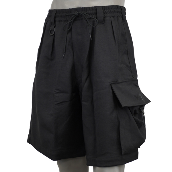 Y-3 ワイスリー SPORT UNIFORM CARGO SHORTS/転写ロゴ ショート カーゴ