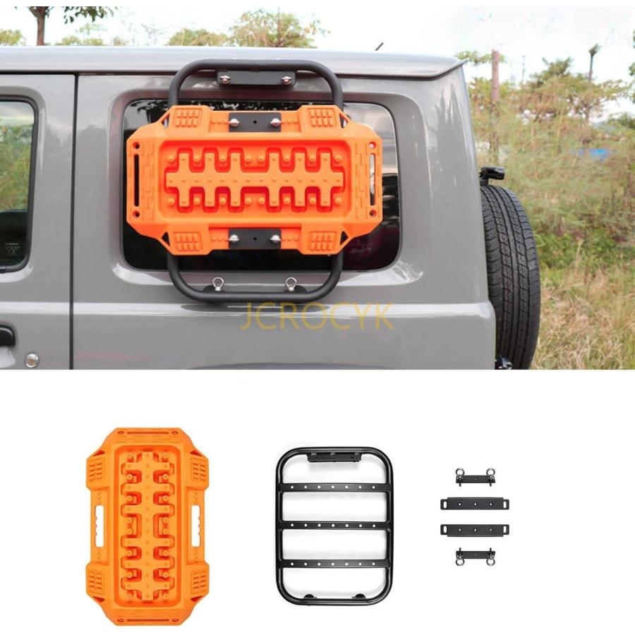 新型スズキジムニー 専用のカスタム アクセサリ 車緊急脱出マット 新型スズキジムニーJB64 ジムニーシエラJB74 サイドウィンドウラダー  リカバリートラックトラ