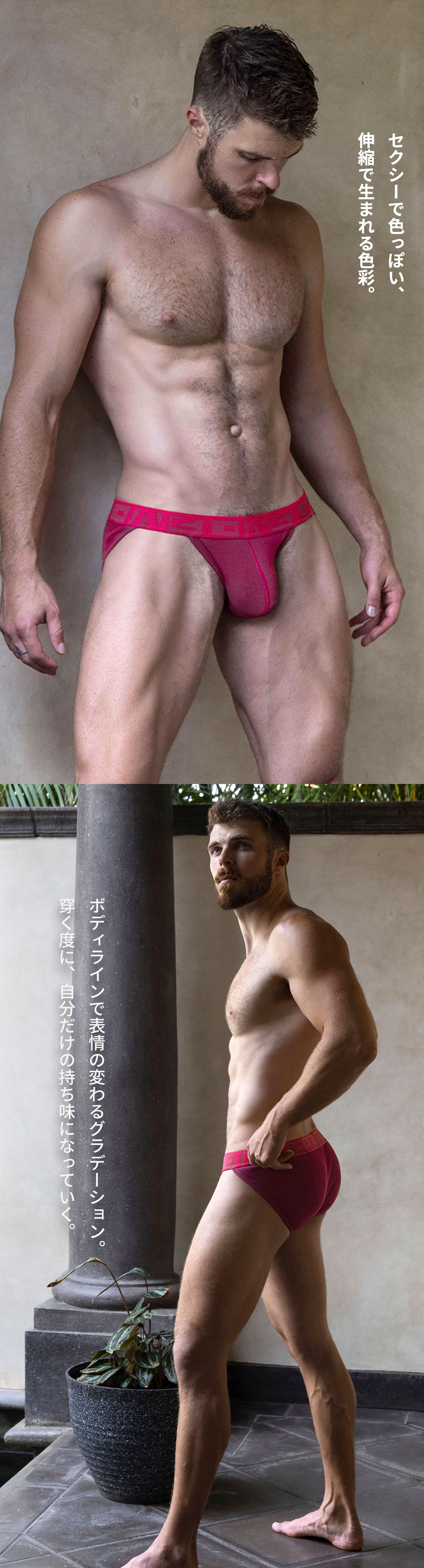 C-IN2 UNDERTONE ダッシュブリーフ 脱いだとき、自分だけの色がそこにある。