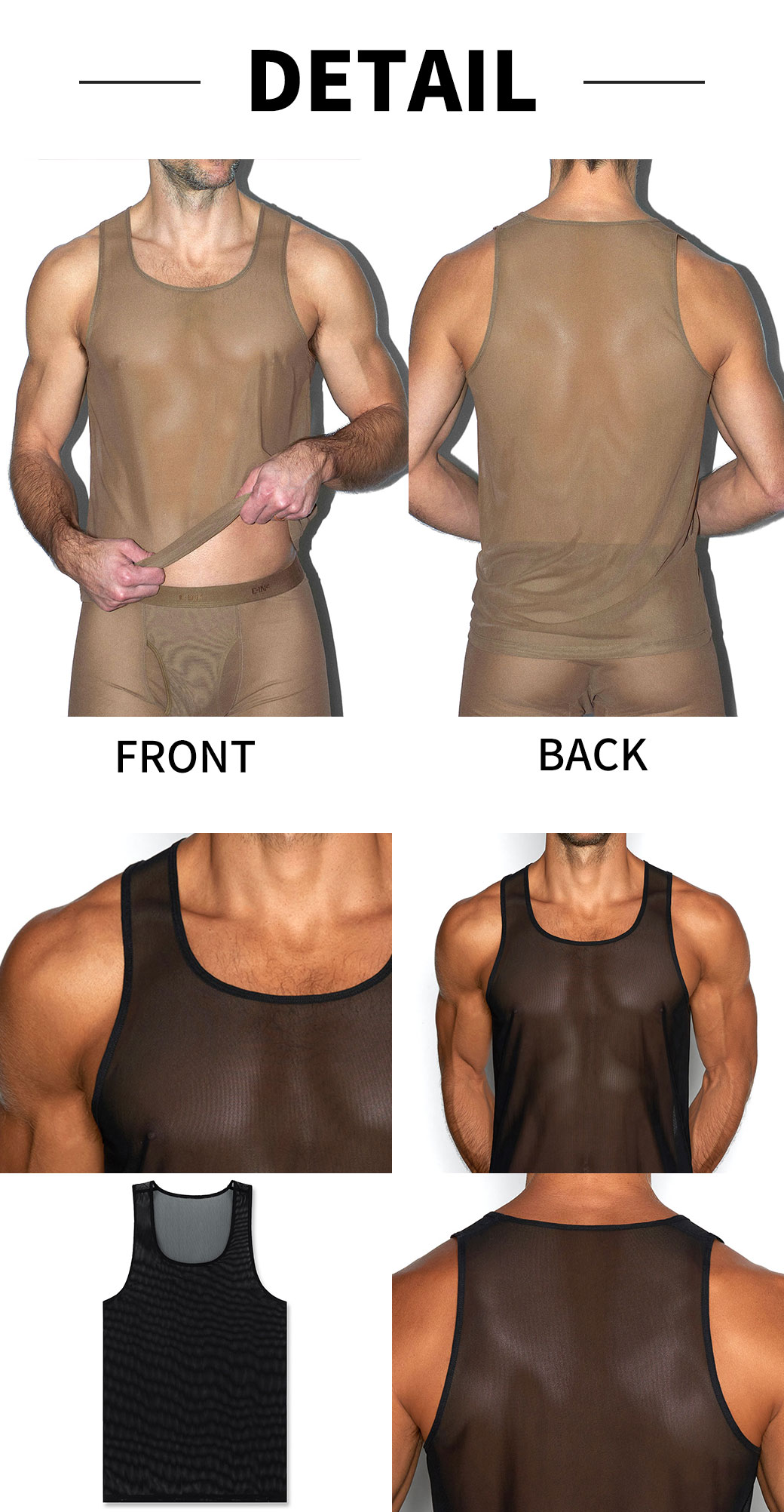 C-IN2 SHEER タンクトップ