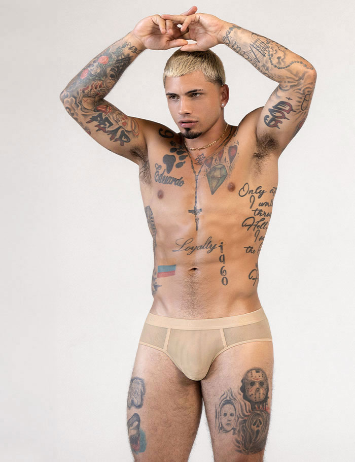 C-IN2 ローライズブリーフ SHEER LOW RISE BRIEF シースルー