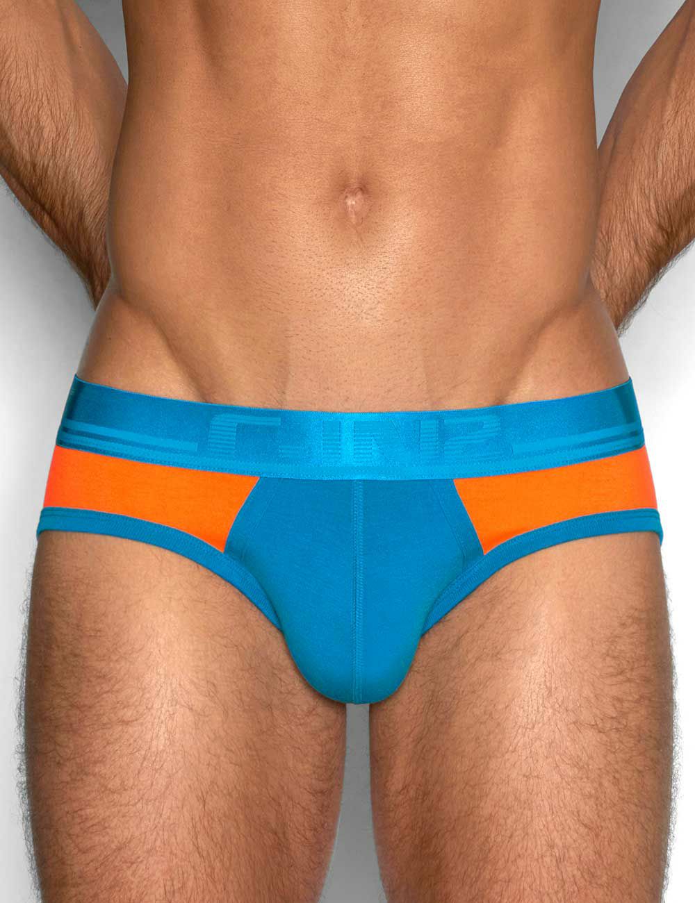 ブリーフ メンズ ローライズブリーフ C-IN2 SUPER BRIGHT LOW NO SHOW PROFILE BRIEF ビキニブリーフ 蛍光色 シーインツー CIN2 下着 男性 セクシー | C-IN2 | 03