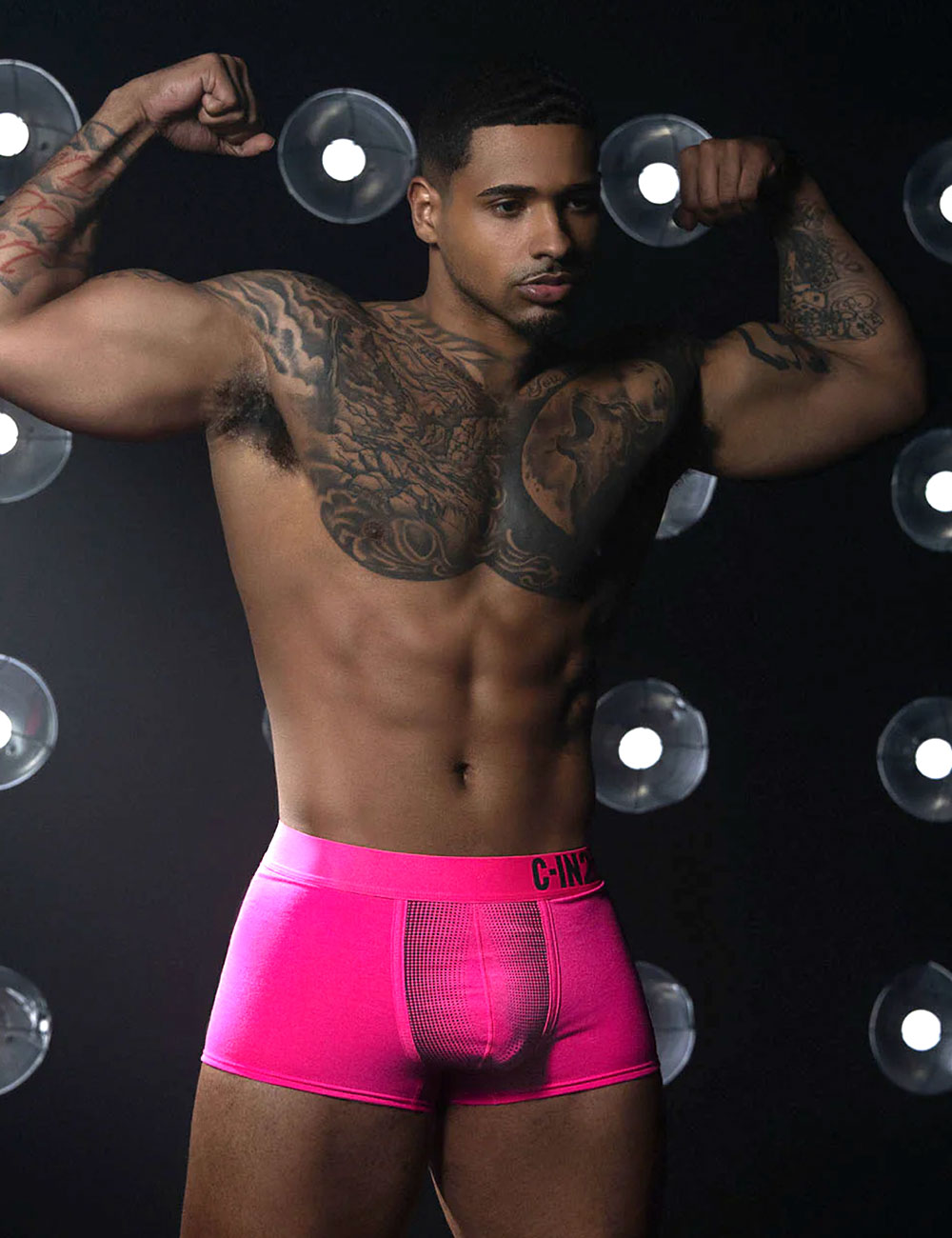 ボクサーパンツ メンズ ローライズボクサーパンツ C-IN2 SUPER BRIGHT LOW RISE TRUNK ローライズ 蛍光色 シーインツー CIN2 下着 男性 セクシー | C-IN2 | 04