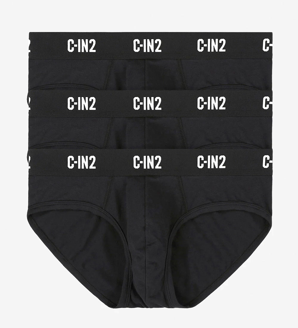ブリーフ メンズ ローライズブリーフ 3枚セット C-IN2 PREMIUM STRETCH ビキニブリーフ コットン モダール シーインツー CIN2 下着 男性 セクシー | C-IN2 | 02