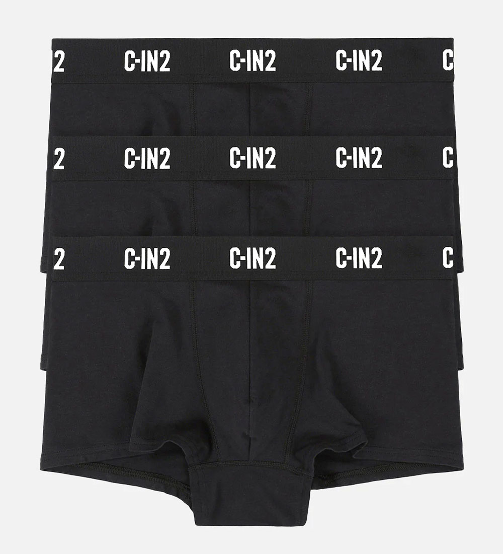 ボクサーパンツ メンズ ローライズボクサーパンツ 3枚セット C-IN2 PREMIUM STRETCH コットン モダール シーインツー CIN2 下着 男性 セクシー | C-IN2 | 01
