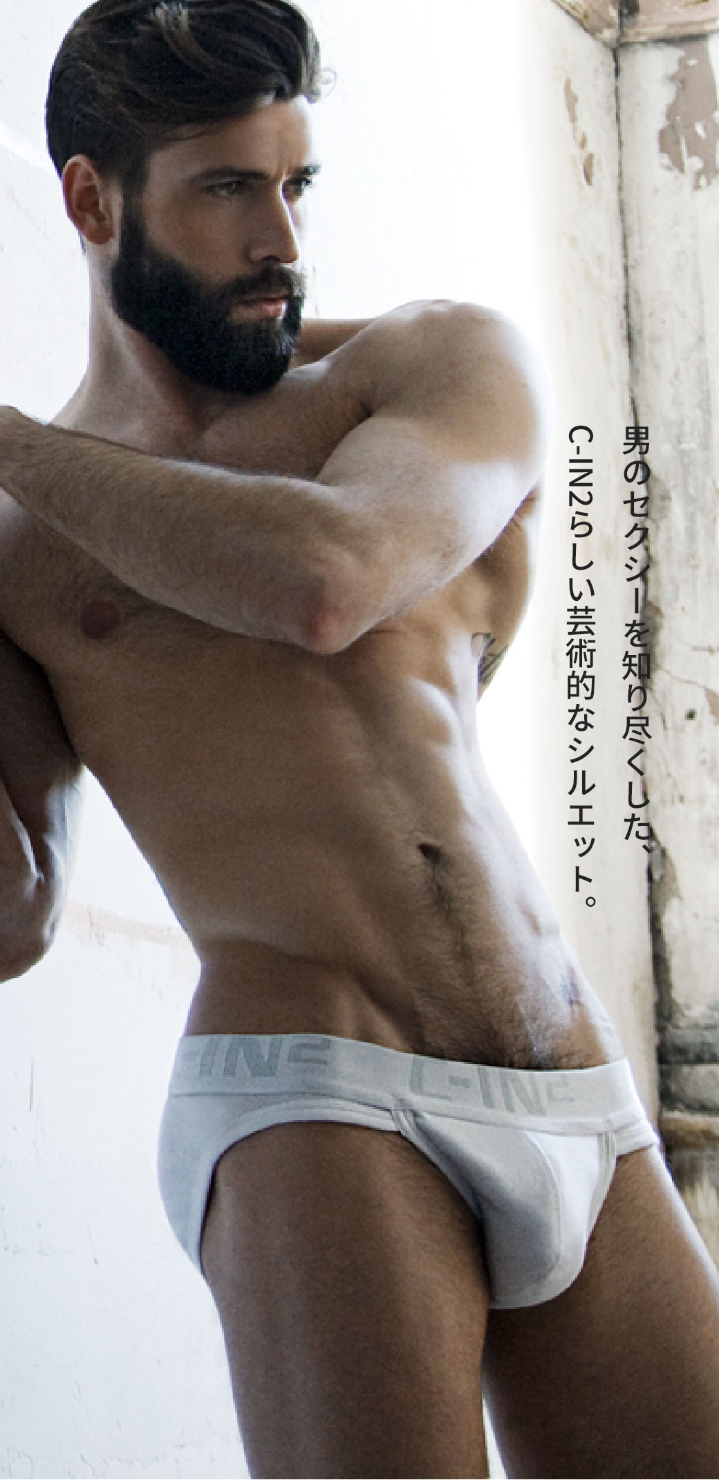 C-IN2 CORE スポーツブリーフ 無言のままで男のセクシーを語る下着。