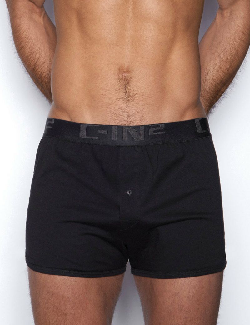 ニットトランクス メンズ 前開きトランクス C-IN2 CORE RUNNER BOXER コットン 100% 綿 シーインツー CIN2 下着 男性 セクシー | C-IN2 | 02