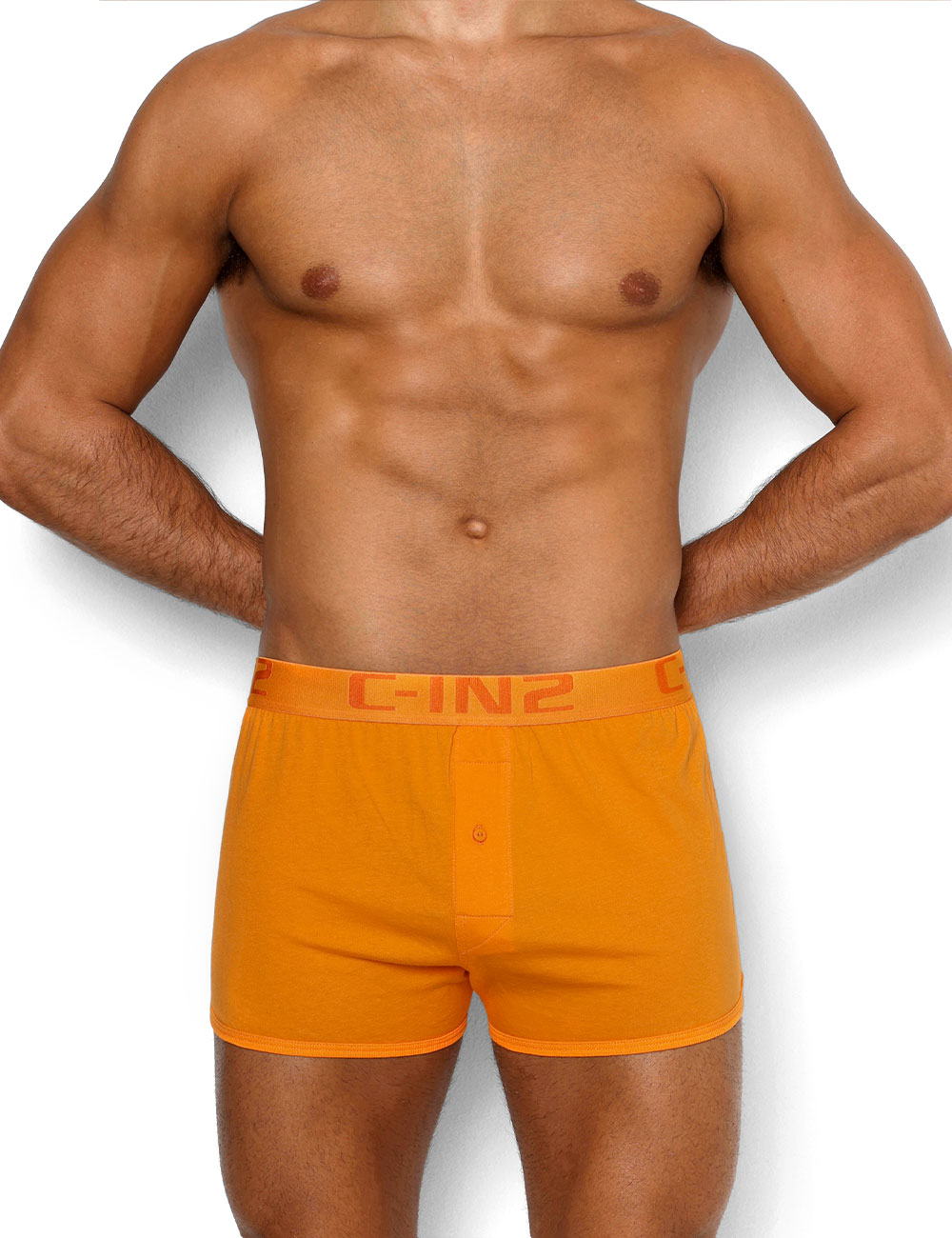 ニットトランクス メンズ 前開きトランクス C-IN2 CORE RUNNER BOXER コットン 100% 綿 シーインツー CIN2 下着 男性 セクシー | C-IN2 | 05