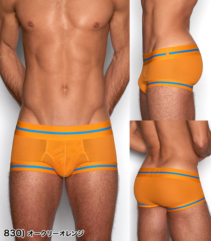 ボクサーパンツ メンズ ローライズボクサーパンツ C-IN2 SCRIMMAGE FLY FRONT TRUNK 前開きローライズ メッシュ シーインツー CIN2 下着 男性 セクシー | C-IN2 | 10