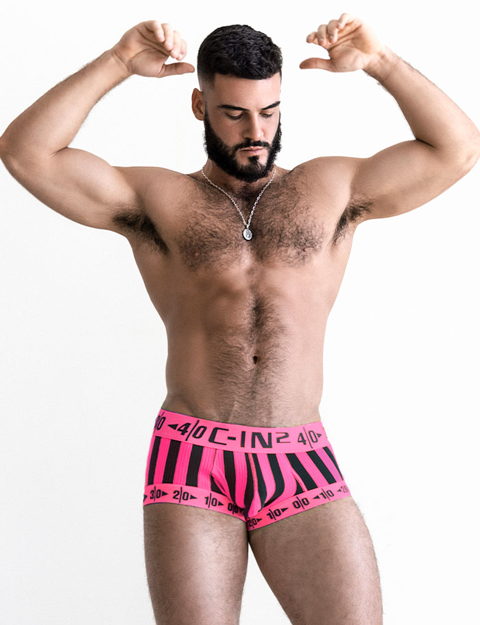 ボクサーパンツ メンズ ローライズボクサーパンツ C-IN2 HARD FLY FRONT TRUNK 前開き シーインツー CIN2 下着 男性 セクシー | C-IN2 | 05