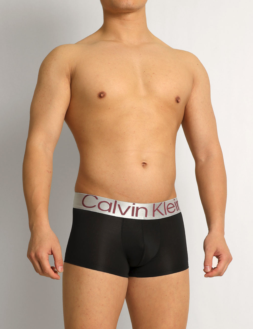 お得な3枚組みセット カルバンクライン ローライズボクサーパンツ Calvin Klein Steel Micro Low Rise Trunk  男性下着 メンズ 下着