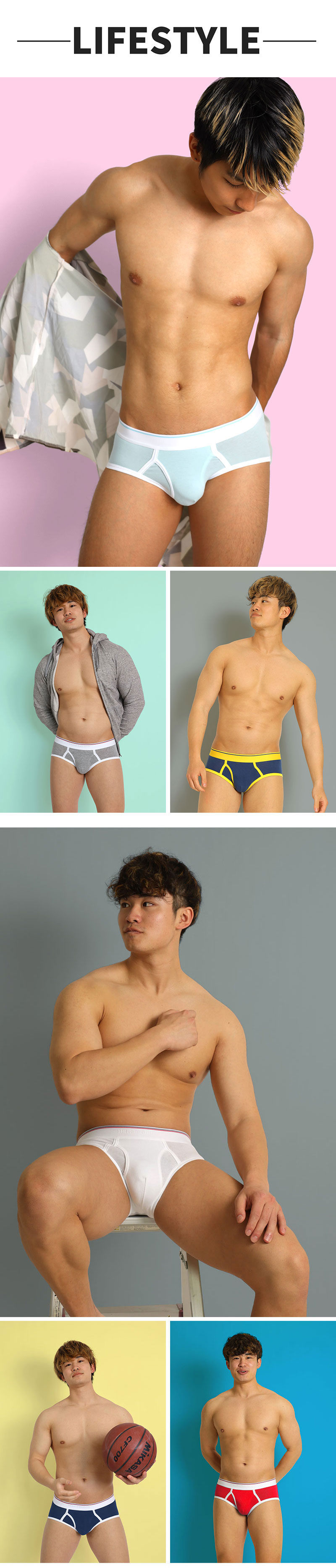 ヒーローカラーズ 前開き クラシックブリーフ