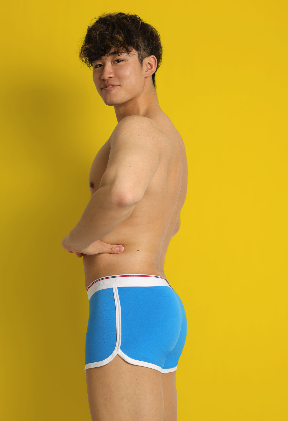 トランクス メンズ 前開き 綿 コットン ヒーローカラーズ 日本製 ポップカラー 男性 下着 パンツ イージーモンキー |  | 05