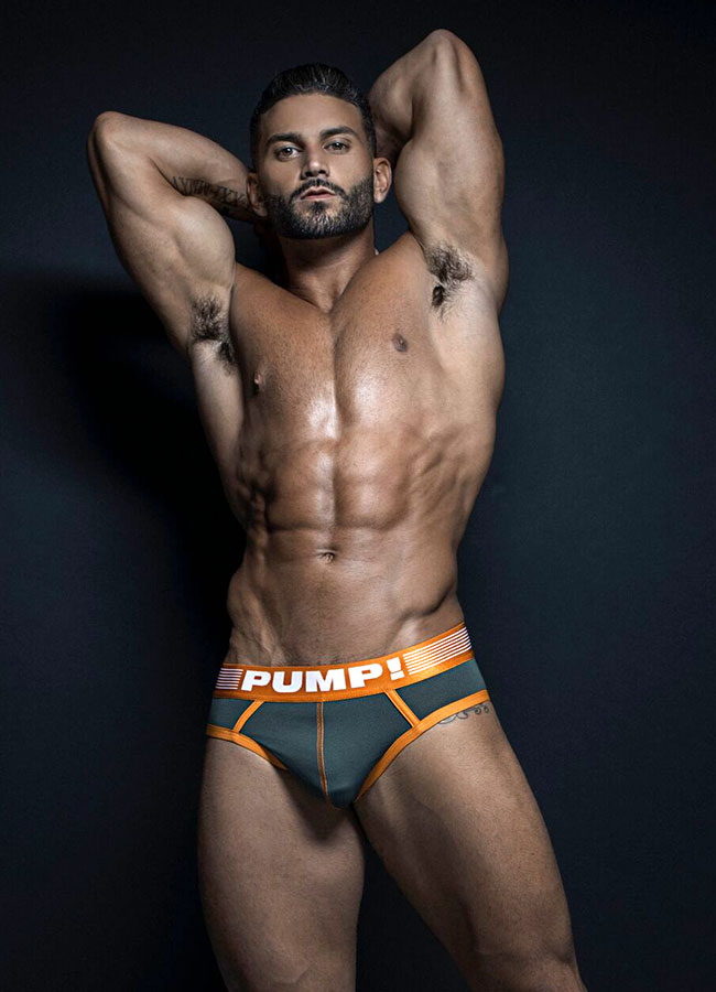 PUMP パンプ ローライズブリーフ ビキニ RIBBED BRIEF PUMP! Underwear フィットネス 筋トレ | PUMP! UNDERWEAR | 01